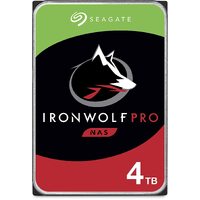 SEAGATE IronWolf Pro, NAS, 3.5" HDD, 4TB, SATA 6Gb/s, 7200RPM, 256MB Cache - ST4000NT001