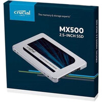 Crucial MX500 500GB 2.5' SATA SSD - 3D TLC 560/510 MB/s 90/95K IOPS Acronis True Image Cloning Software 5yr wty 7mm w/9.5mm Adapter ~HBI-545-512GB