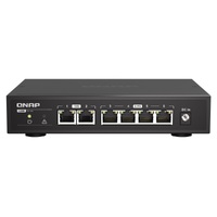 QNAP QSW-2104-2T 2 ports 10GbE RJ45, 5 ports 2.5GbE RJ45, unmanaged switch