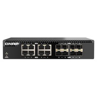 QNAP QSW-3216R-8S8T 8-PORT 10GbE SFP+ half-width rackmount MANAGED SWITCH
