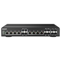 QNAP QSW-IM1200-8C 8 ports 10GbE SFP+/RJ45, 4 ports 10GbE SFP+, rack mount/wall mount web managed switch