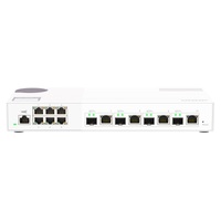 QNAP QSW-M2106-4C 10-PORT WEB MANAGED SWITCH, 10GbE SFP+/10GBASE-T(4), 2.5GbE(6)