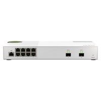 QNAP QSW-M2108-2S 8-Port 2.5GbE & 2-Port 10GbE SFP+ Managed Desktop Switch