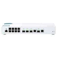 QNAP QSW-M408-2C, 8 port 1Gbps, 2 port 10G SFP+/ NBASE-T Combo, 2 port 10G SFP+, web management switch