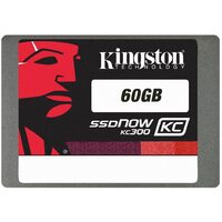Kingston Digital 60 GB SSDNow KC300 SATA 3 2.5-Inch Solid State Drive with Adapter SKC300S37A/60G