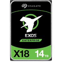 Seagate Exos  ST14000NM000J ENTERPRISE 512E/4KN INTERNAL 3.5" SATA DRIVE, 14TB, 6GB/S, 7200RPM