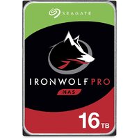 SEAGATE IronWolf Pro, NAS, 3.5" HDD, 16TB, SATA 6Gb/s, 7200RPM, 256MB Cache - ST16000NT001