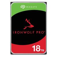 SEAGATE IronWolf Pro, NAS, 3.5" HDD, 18TB, SATA 6Gb/s, 7200RPM, 256MB Cache - ST18000NT001