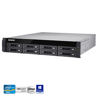 QNAP TS-EC880U-E3-4GE-R2  8 Bay Enterprise NAS Dual-core i3-4150 4GB RAM