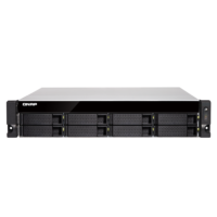  QNAP TVS-872XU-RP-I3 8 Bay 2U Diskless NAS i3-8100 4 Core 3.6GHz 4GB 