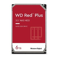 Western Digital 6TB RED PLUS 128MB CMR 3.5IN SATA 6GB/S