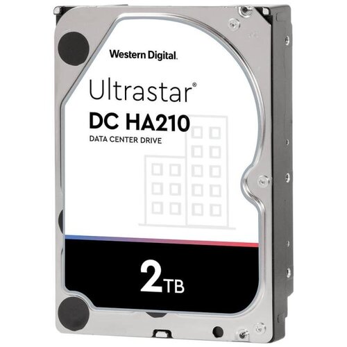 WD Ultrastar DC HA210 2TB HDD, 1W10002 HUS722T2TALA604