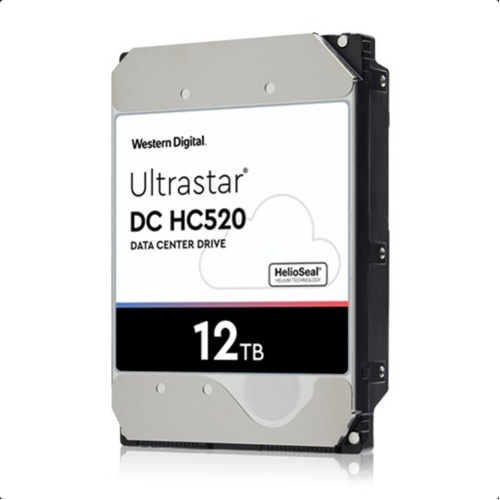 WD HGST Ultrastar DC HC520 12TB 3.5" SE 512e SATA3 Hard Drive HUH721212ALE604