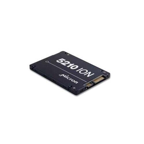 Micron 5210 ION 960GB 2.5' SATA Enterprise SSD 540MB/s 130MB/s R/W 40K/7K IOPS 2M hrs MTTF 1DWPD - MTFDDAK960QDE-2AV1ZABYYR
