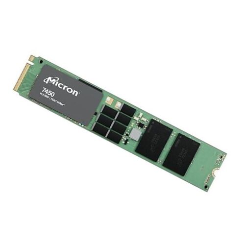 Micron 7450 Pro 3.84TB Gen4 NVMe Enterprise SSD M.2 5000/2500 MB/s R/W 735K/160K IOPS 25700TBW 1DWPD 2M hrs MTTF Server Data Centre