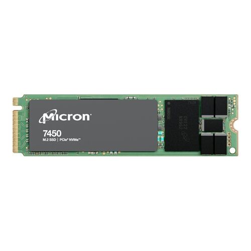Micron 7450PRO 960GB NVMe m.2 (22x110mm) ENTERPRISE SSD, R/W 5000-1400MB/s, 520K-82K IOPS,TBW 1.7PB - MTFDKBG960TFR-1BC15ABYYR