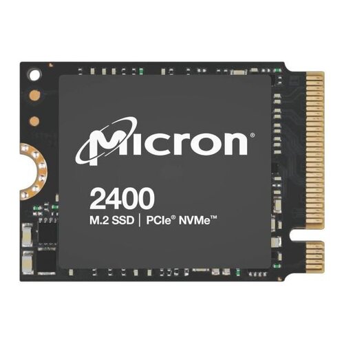 Micron 2400 1TB M.2 2230 NVMe SSD 4500/3600 Mb/s 600k/650k 300tbw MTFDKBK1T0QFM-1BD1AABYYR