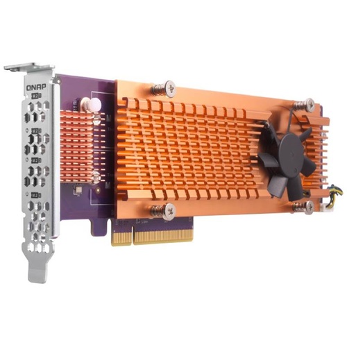 QNAP QM2-4P-342 Quad M.2 2280 PCIe SSD Expansion Card