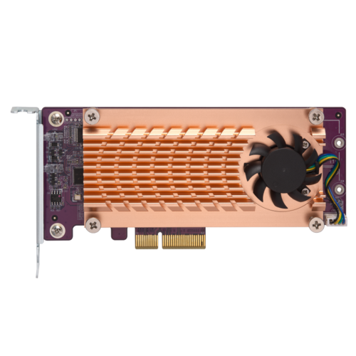 QNAP QM2-4P-384 QUAD M.2 2280 PCIE SSD EXPANSION CARD