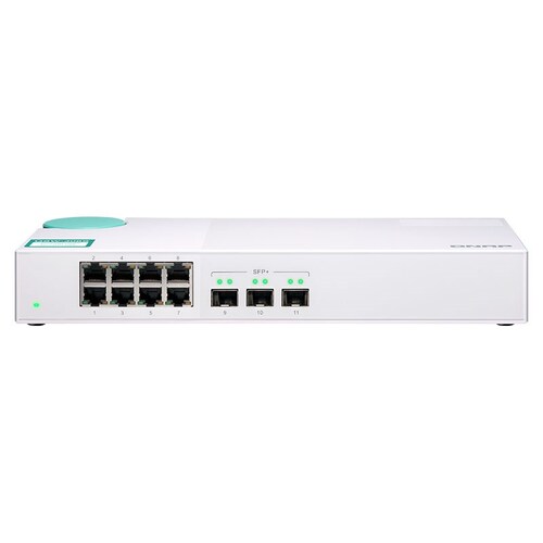 QNAP QSW-308S 11 Port 10GbE SFP+ Gigabit Unmanaged Switch