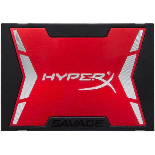 Kingston HyperX SHSS37A/960G Savage 960 GB SATA 3, 2.5 (7 mm) SSD, Black/Red