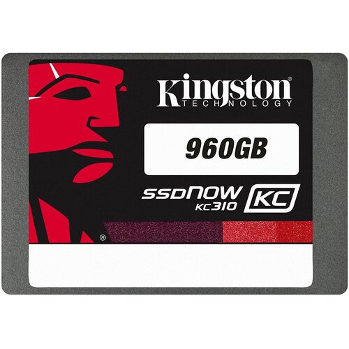Kingston SKC310S3B7A/960G SSDNow KC310 Serial ATA III 550 MB/s, 6.35 cm, Multi, 7 mm, 960 GB, bundle kit, 2.5 Inch, Multi-Colour
