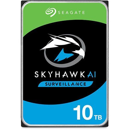 SEAGATE 10TB SKYHAWK AI SATA III 3.5" INTERNAL SURVEILLANCE HDD (ST10000VE001)