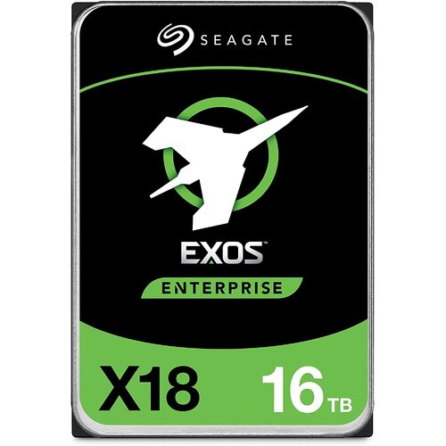 Seagate 16TB Exos ST16000NM000J X18 ENTERPRISE 512E/4KN INTERNAL 3.5" SATA DRIVE, 6GB/S, 7200RPM 