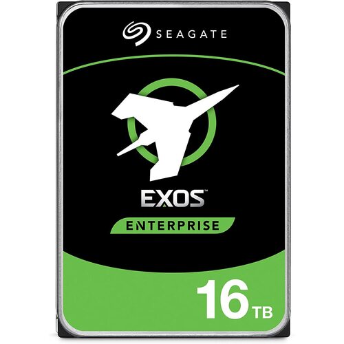 Seagate ST16000NM003G Exos X16 16TB 3.5" 512e/4Kn SED SATA Enterprise Hard Drive