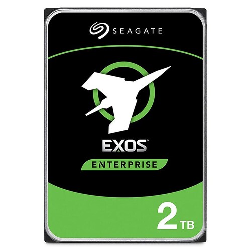 Seagate Exos 7E2 HDD 512N SATA 3.5" 2TB 7200RPM 128MB CACHE NO ENCRYPTION 5YRS