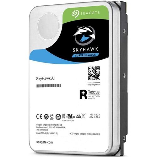 Seagate 8TB 3.5" SKYHAWK SATA DRIVE, 6GB/S, 7200RPM