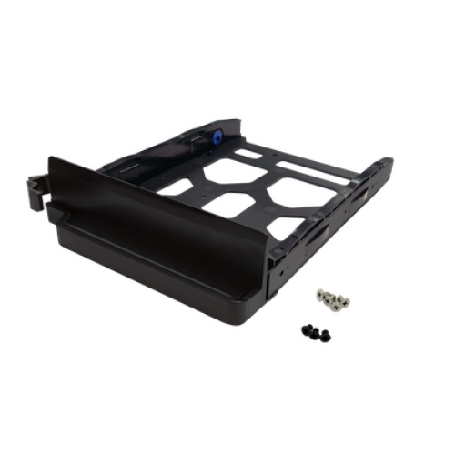 Plastic with 6 X Screws for 2.5 HDD & 8 X Screws for 3.5 HDD Black QNAP HDD Tray for 3.5 and 2.5 Drives Without Key Lock