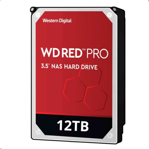 Western Digital WD WD121KFBX 12TB Red PRO 3.5" IntelliPower SATA3 NAS Hard Drive