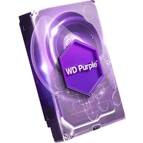 WD WD40PURZ 4TB Purple 3.5" SATA3 Surveillance Hard Drive - Replacement for WD40PURX