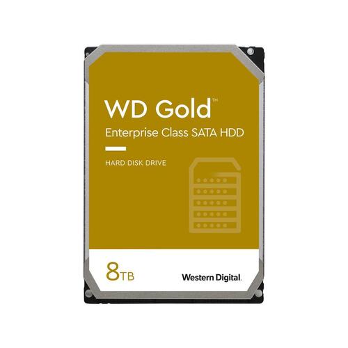 WESTERN DIGITAL 8TB Gold 256 MB 3.5IN SATA 6GB/S 7200RPM