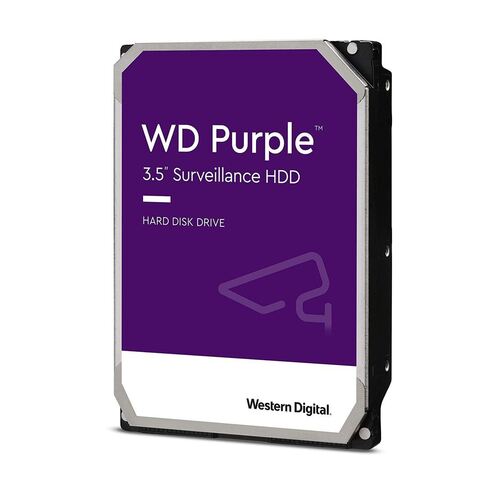 Western Digital WD Purple 8TB 3.5" Surveillance HDD 7200RPM 256MB SATA3 245MB/s 360TBW