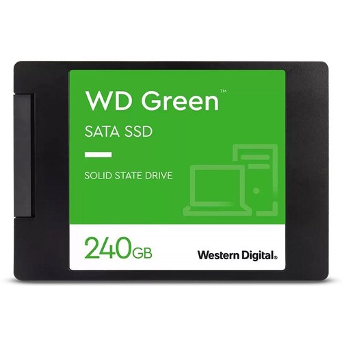 WESTERN DIGITAL Green 240GB 2.5" SATA III SSD - WDS240G3G0A
