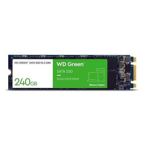 WESTERN DIGITAL Green 240GB M.2 2280 SATA III SSD - WDS240G3G0B