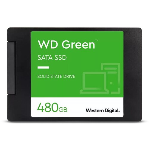 WESTERN DIGITAL Green 480GB 2.5" SATA III SSD - WDS480G3G0A