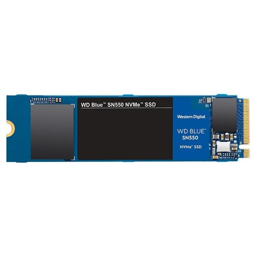 WD Blue SN550 500GB M.2 2280 NVMe SSD WDS500G2B0C